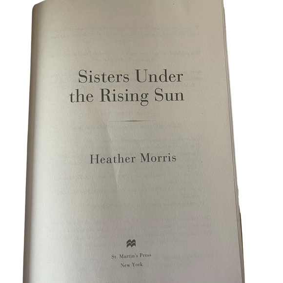 Sisters under The Rising Sun by Heather Morris First U. S. Edition 2023 - Picture 5 of 7